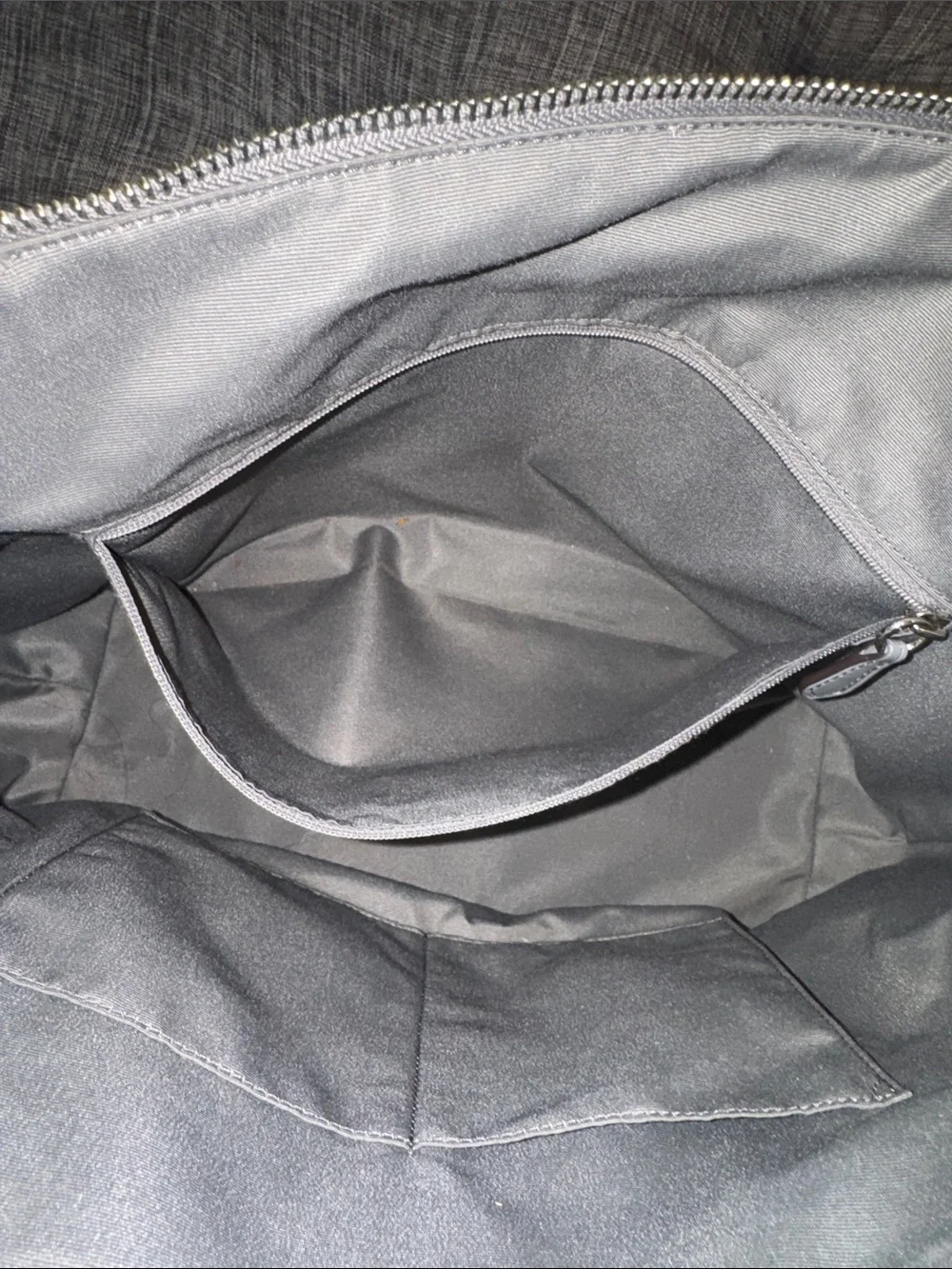 Coach Bag Gallery Grey Leather Tote with Scarf - Picture 11 of 17
